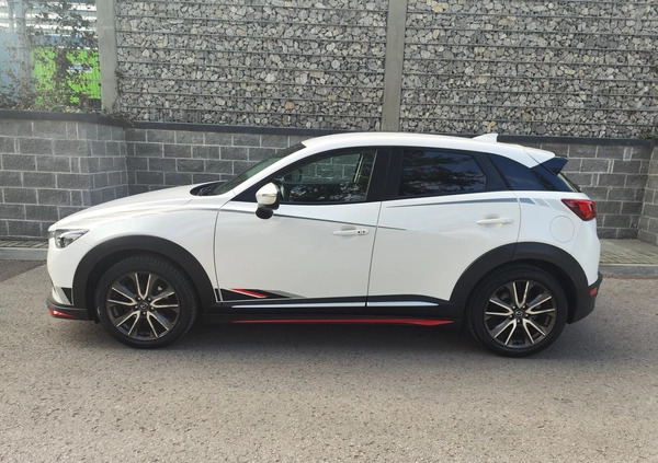 Mazda CX-3 cena 66900 przebieg: 169000, rok produkcji 2016 z Gołańcz małe 742